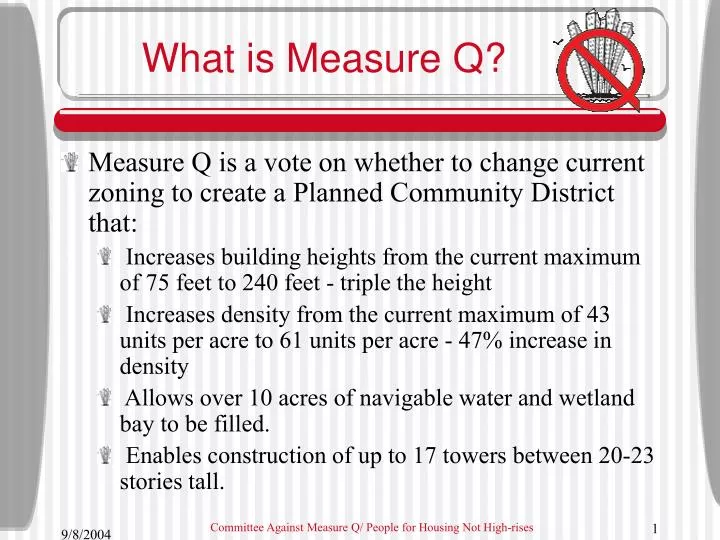 what is measure q
