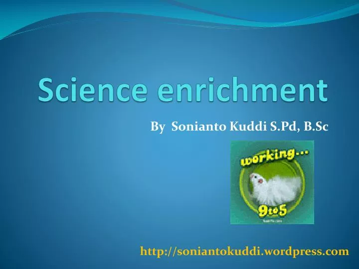 science enrichment