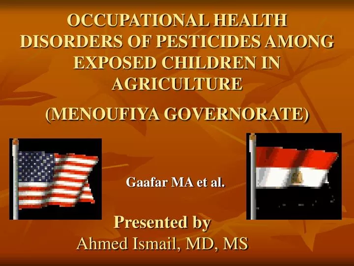 presented by ahmed ismail md ms