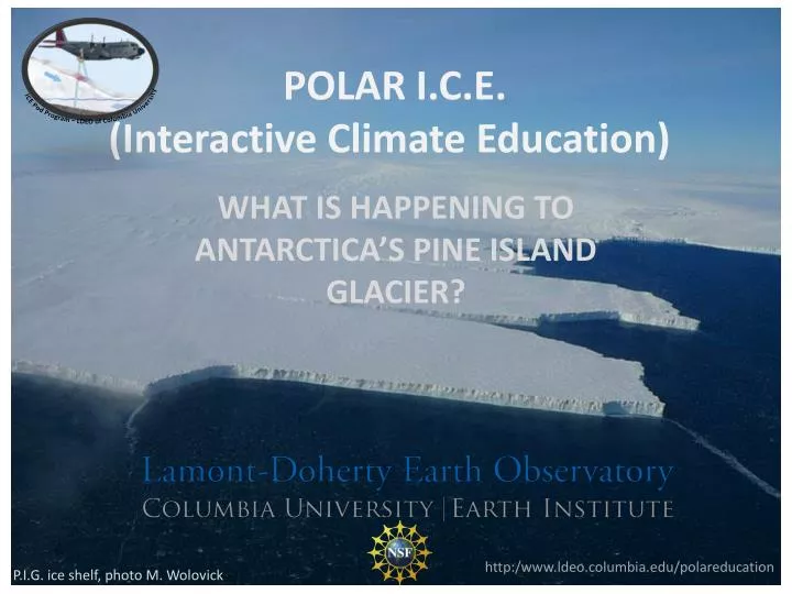 polar i c e interactive climate education