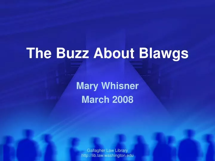 the buzz about blawgs