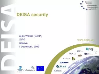 DEISA security