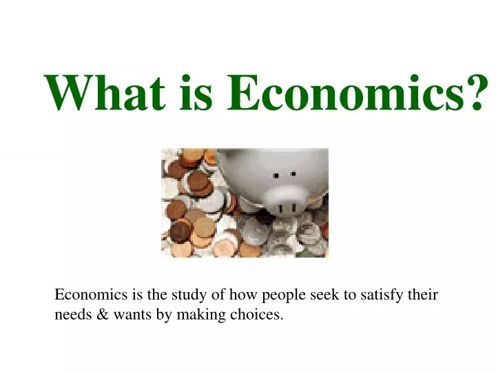 ppt presentation on economics topics