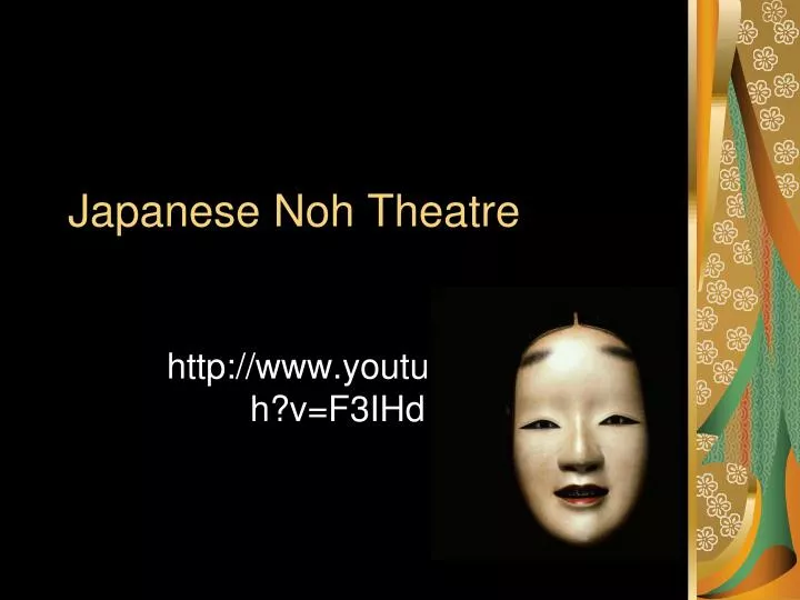 japanese noh theatre