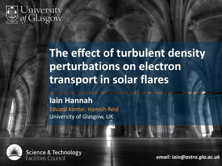 the effect of turbulent density perturbations on electron transport in solar flares
