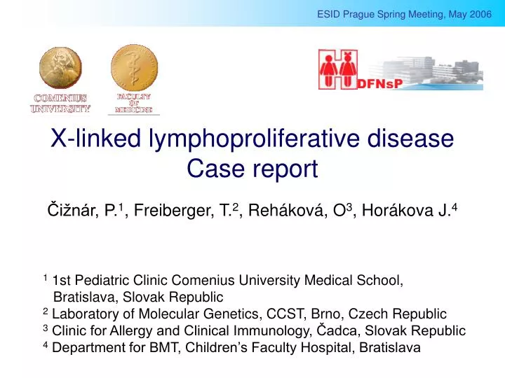 x linked lymphoproliferative disease case report