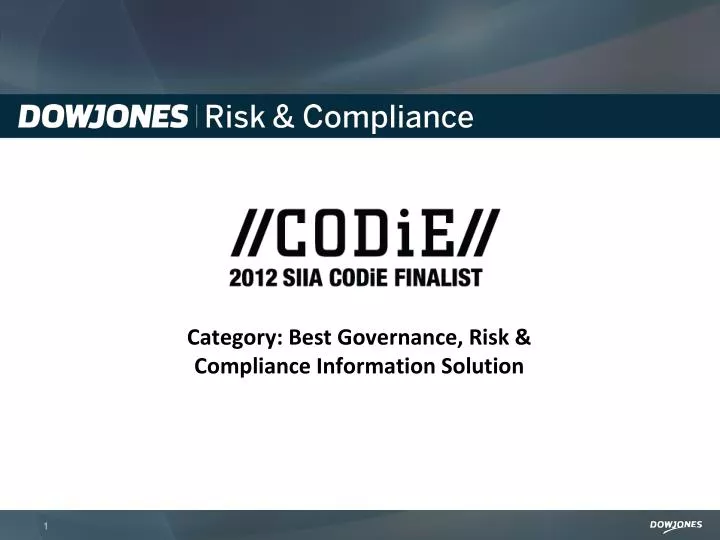 category best governance risk compliance information solution