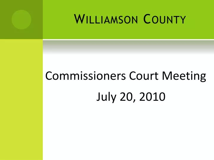 williamson county