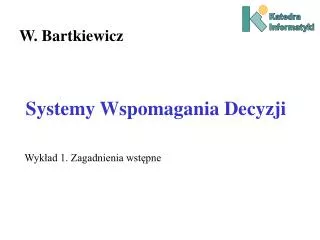 systemy wspomagania decyzji