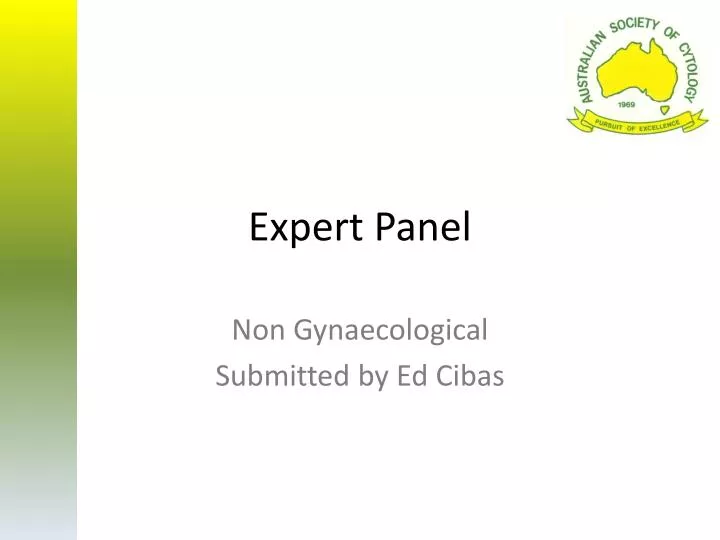 expert panel