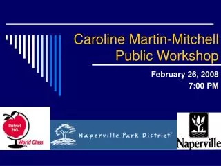 Caroline Martin-Mitchell Public Workshop