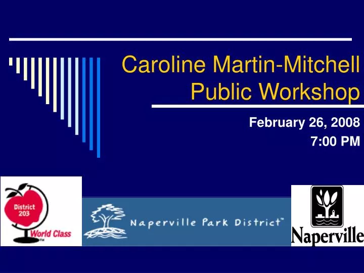 caroline martin mitchell public workshop
