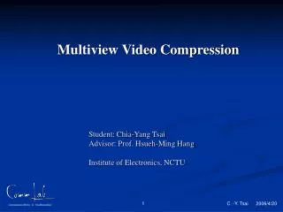 Multiview Video Compression