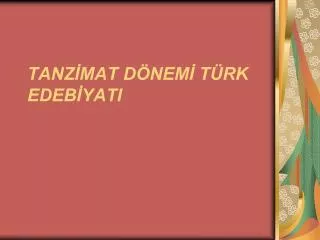 tanz mat d nem t rk edeb yati