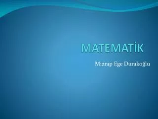 matemat k