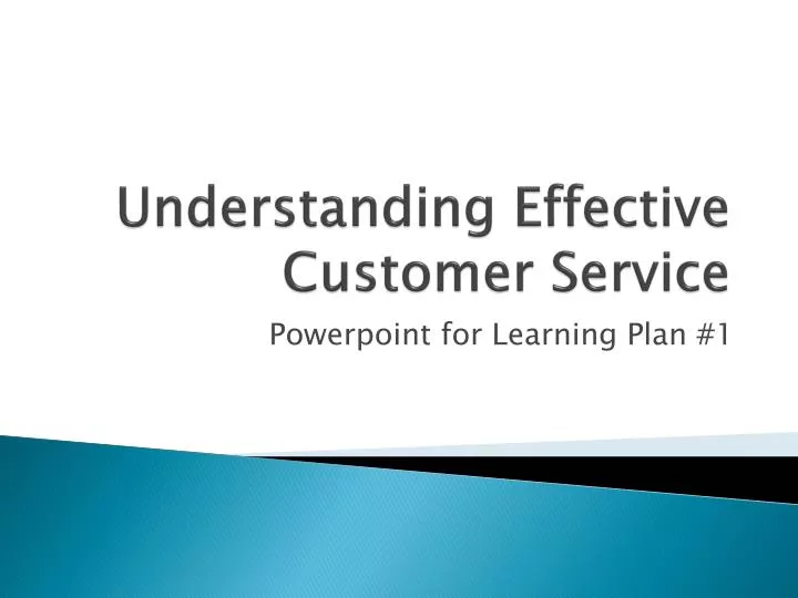 understanding effective customer service