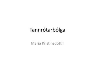 tannr tarb lga