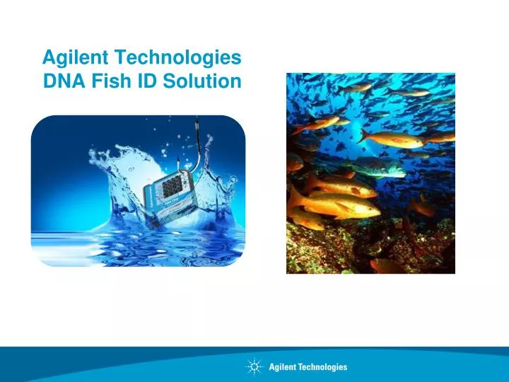 agilent technologies dna fish id solution