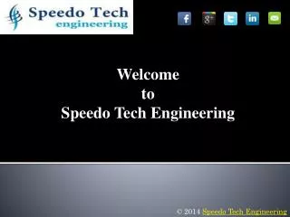 Speedo tech Engineering | Aluminum Worm Gear Box