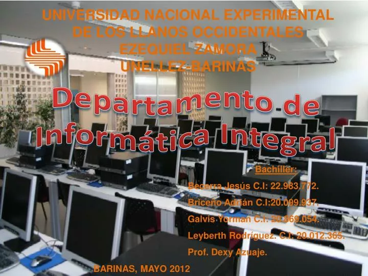 universidad nacional experimental de los llanos occidentales ezequiel zamora unellez barinas