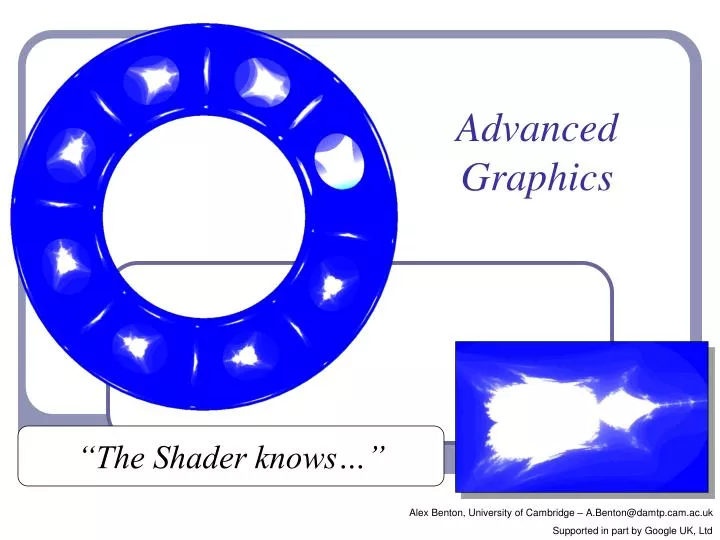 advanced graphics