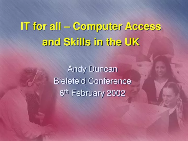 it for all computer access and skills in the uk