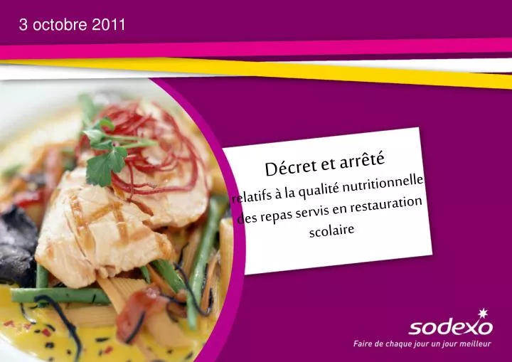 d cret et arr t relatifs la qualit nutritionnelle des repas servis en restauration scolaire