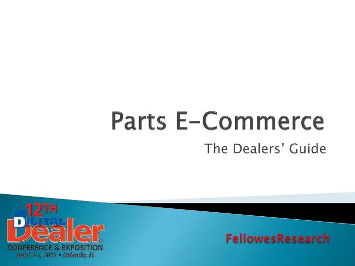 parts e commerce