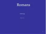 Romans - slide 1