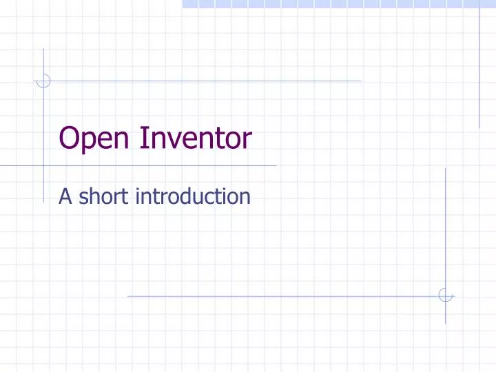 open inventor
