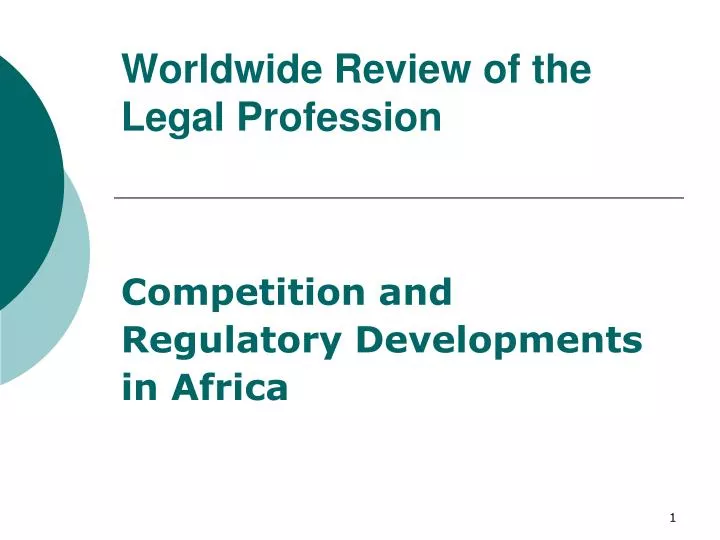 worldwide review of the legal profession