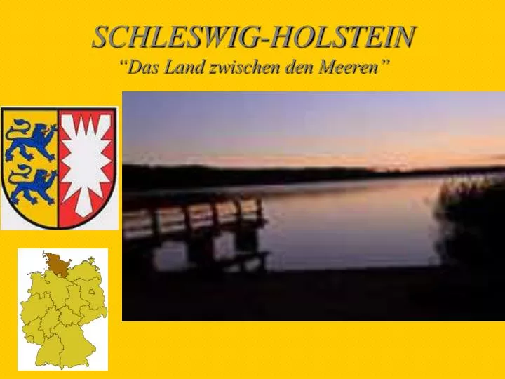 schleswig holstein das land zwischen den meeren