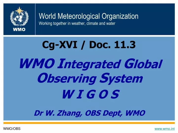 world meteorological organization working together in weather climate and water