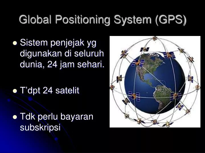 global positioning system gps