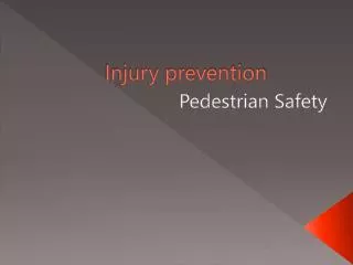 Injury prevention