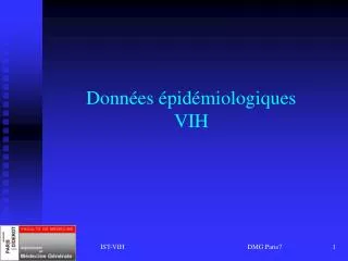 donn es pid miologiques vih