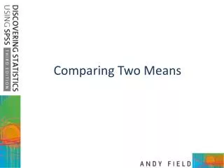 Comparing Two Means