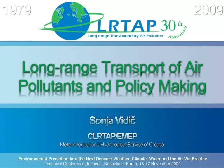 long range transport of air pollutants and policy making