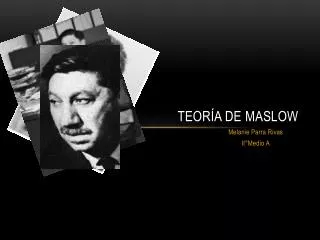teor a de maslow