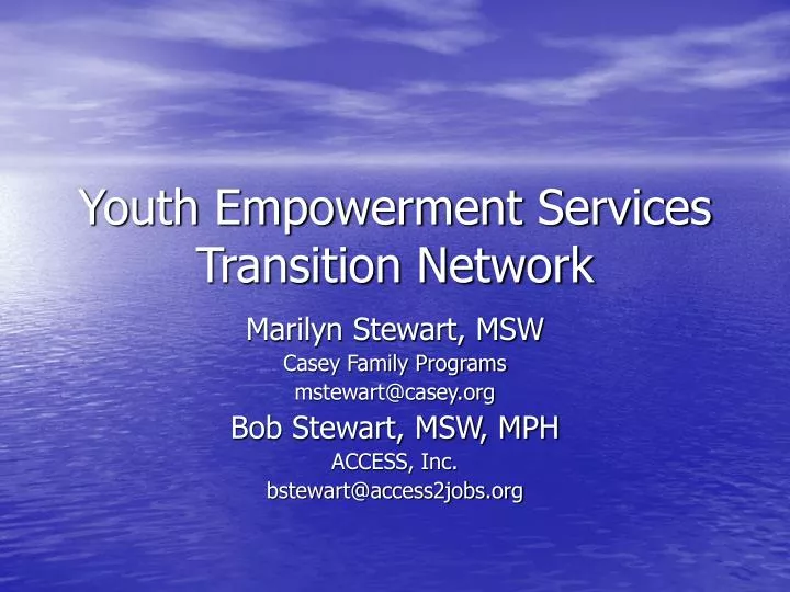 youth empowerment services transition network