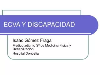 ecva y discapacidad