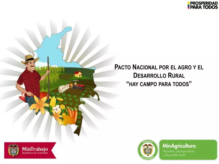 pacto nacional p or el agro y el desarrollo rural hay campo para todos