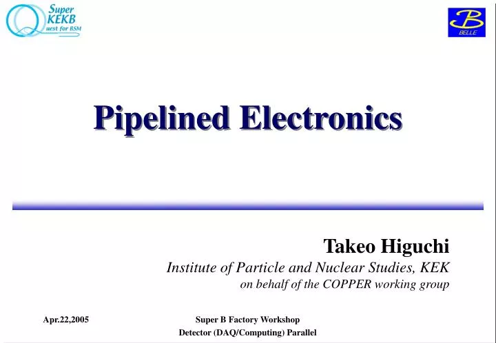 pipelined electronics