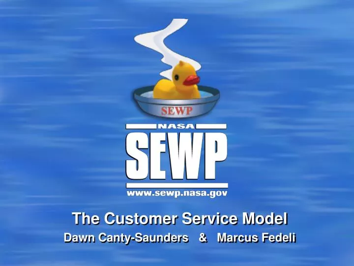 the customer service model dawn canty saunders marcus fedeli