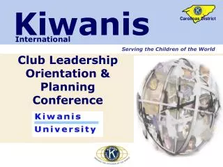 Club Leadership Orientation &amp; Planning Conference