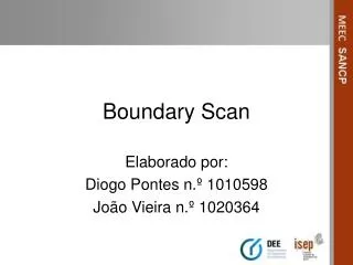 boundary scan