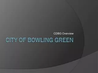 City of Bowling Green