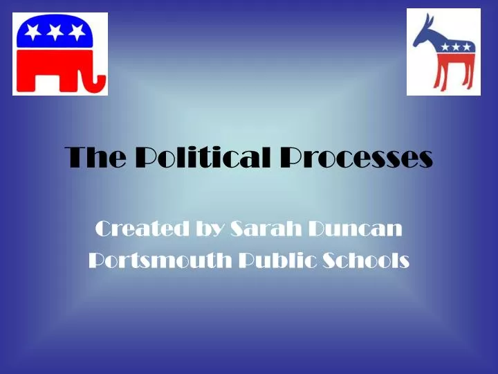 the political processes