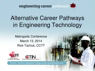 Alternative Career Pathways in Engineering Technology