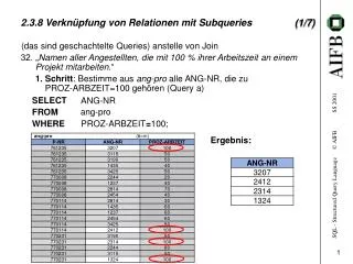 2 3 8 verkn pfung von relationen mit subqueries 1 7